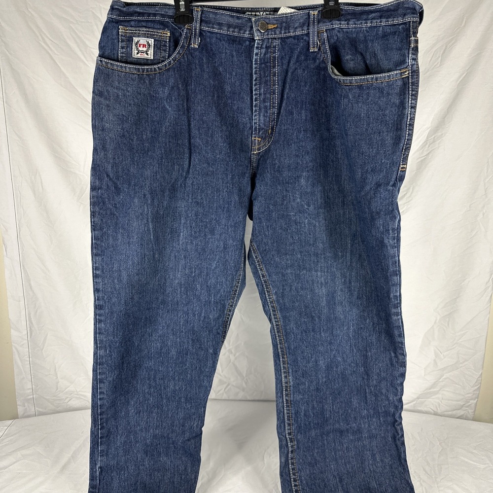 Cinch WRX White Label FR Flame Resistant Men Jean 44x30 Blue Denim HRC2 Work